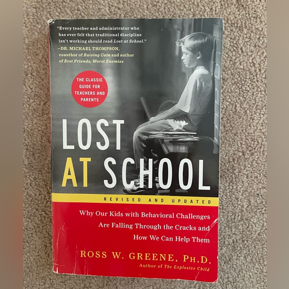 Lost at School Book by Ross W. Greene